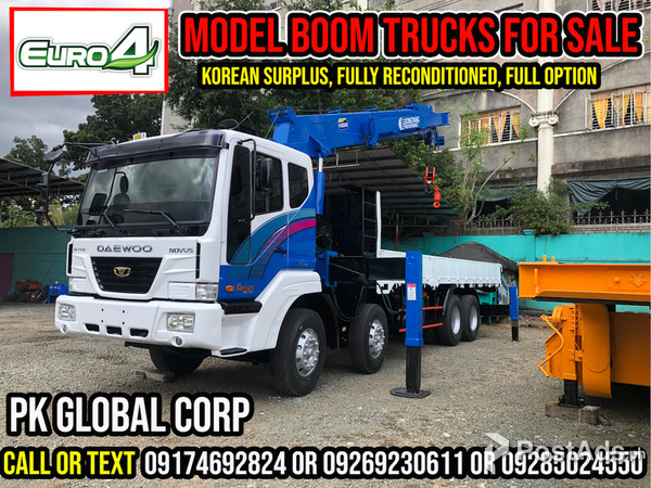 15 tons boom truck (euro4 model)
