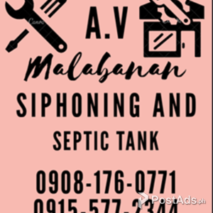 VALENZUELA MALABANAN SIPHONING AND PLUMBING SERVICES 09081760771 | PostAds PH