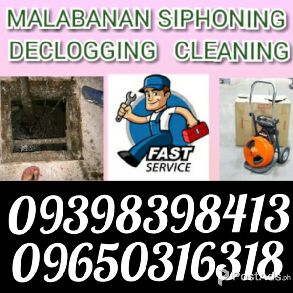 malabanan siphoning declogging 