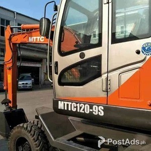MTTC 120-9S WHEEL BACKHOE EXCAVATOR(0.3-0.35m3), | PostAds PH