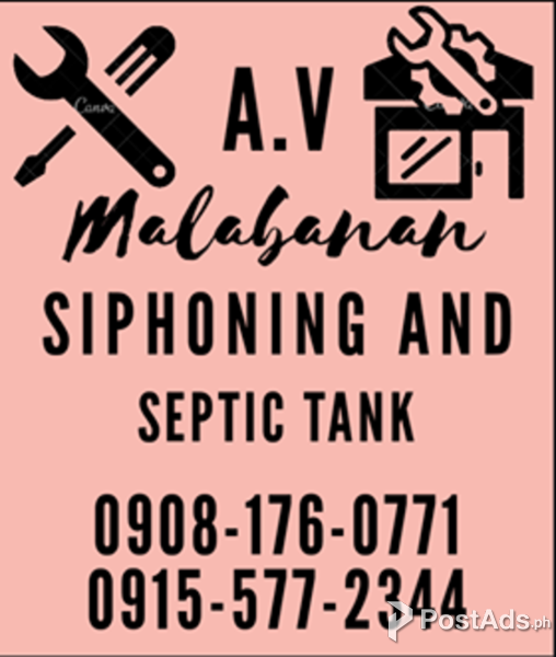 SAN JUAN MALABANAN PLUMBING AND SIPHONING SERVICES 09155772344