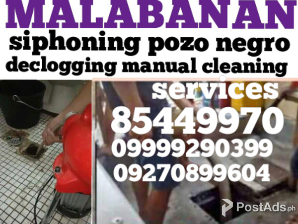 MGR malabanan siphoning pozo negro declogging
