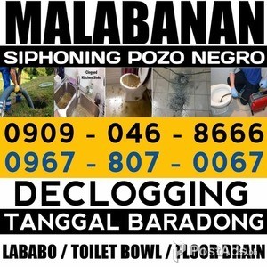 MALABANAN SIPHONING POZO NEGRO DECLOGGING 09678070067 VALENZUELA CITY | PostAds PH