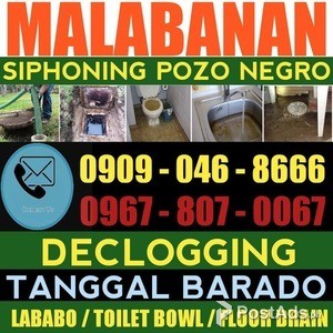 MAKATI CITY MALABANAN DECLOGGING TANGGAL BARADO 09678070067 | PostAds PH