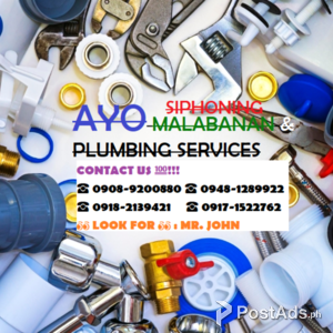 Navotas, Malabanan Siphoning Plumbing and Excavation Services | PostAds PH