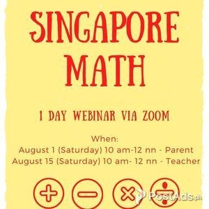 Singapore Math Webinar | PostAds PH