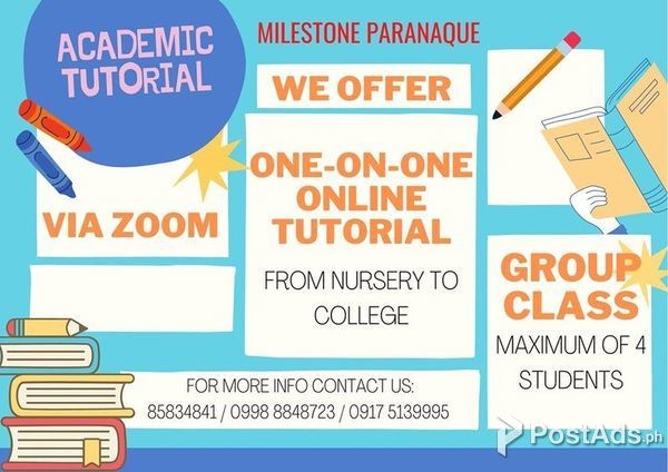 Academic Tutorial via Online