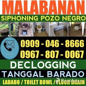 FAIRVIEW QC MALABANAN DECLOGGING TANGGAL BARADO 09678070067 | PostAds PH