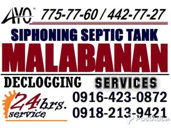AYO Malabanan Siphoning and Declogging Services Metro Manila City