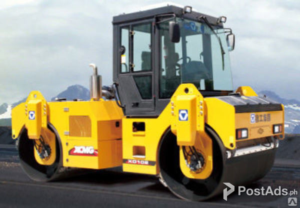 BRAND NEW XCMG XD102 DOUBLE DRUM ROAD ROLLER/PIZON 10 TONS
