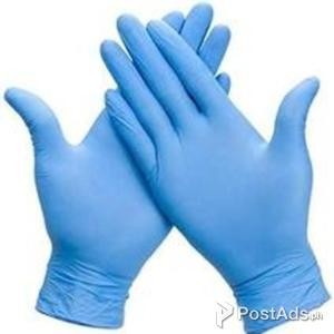 NITRILE EXAMINATION GLOVES NON STERILE POWDERFREE GLOVES | PostAds PH