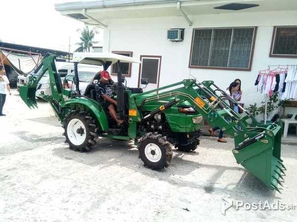 Brandnew Farm tractor with backhoe loader