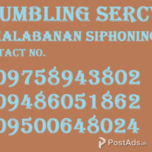 MALABANAN PLUMBLING POZO NEGRO SERVICE globe :09758943802 | PostAds PH