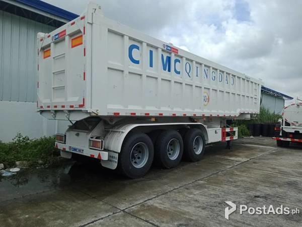 Brandnew Trailer dump 40cbm for sale