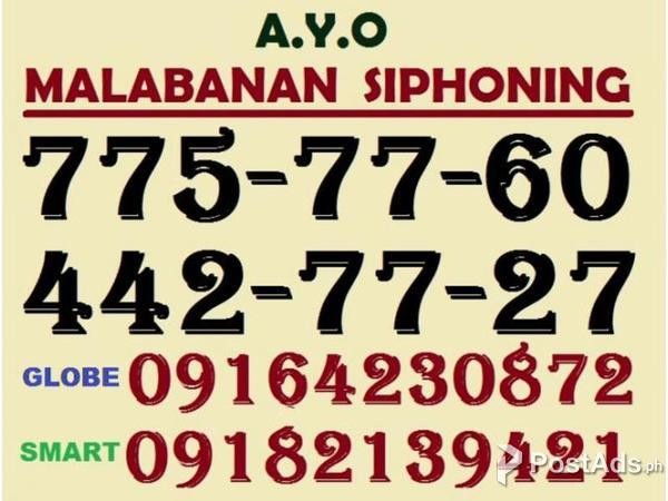 AYO Malabanan Siphoning and Declogging Services Los Banos 