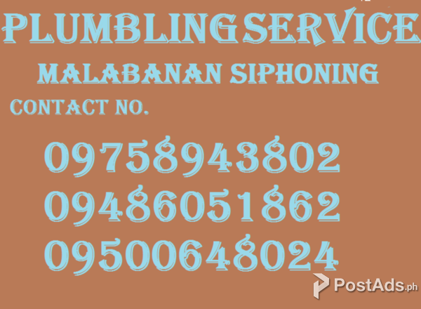all city (cavite ) malabanan plumbling service globe 09758943802
