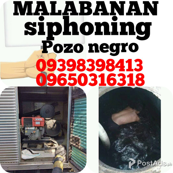 Selia malabanan siphoning pozo negro