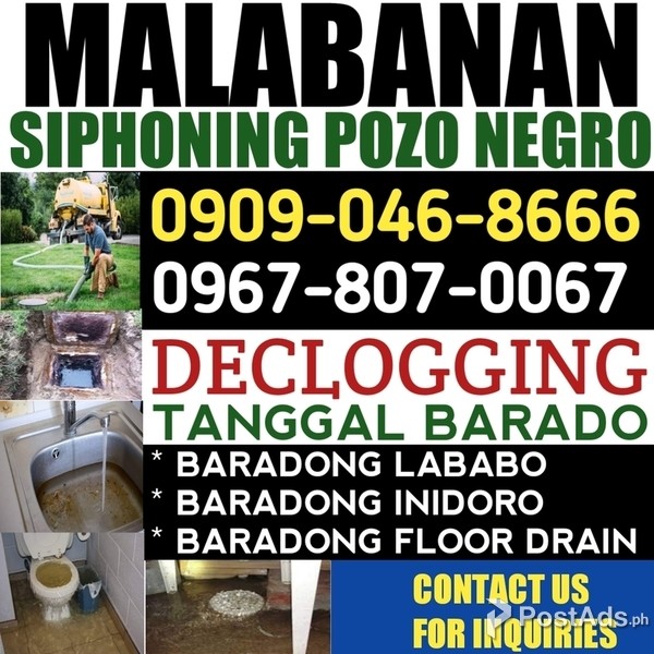 Up Diliman QC Areas Malabanan Siphoning Pozo Negro 09090468666