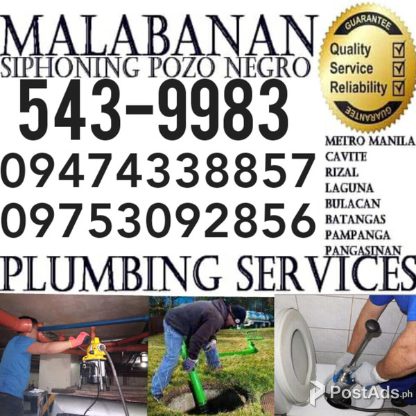 Rental tubero malabanan sipsip pozo negro