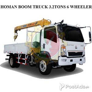 Brandnew Sinotruk HOMAN H3 Boom truck 3.2tons for sale | PostAds PH