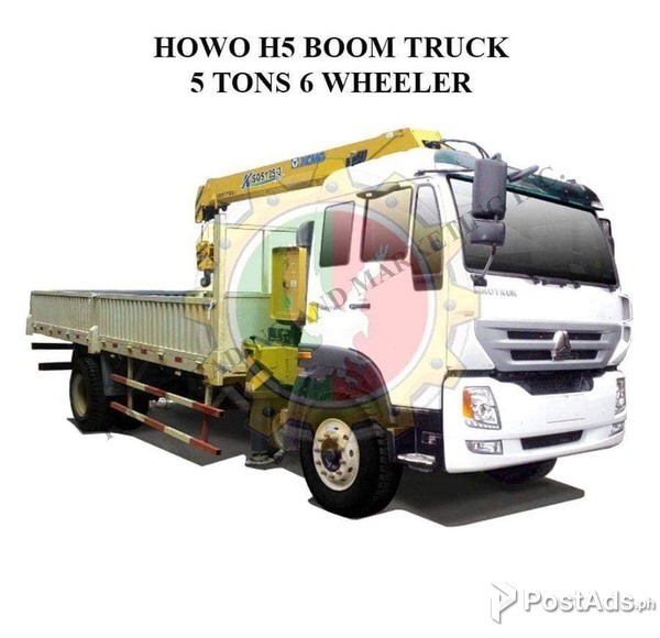 Brandnew Sinotruk HOMAN H5 Boom truck 5tons
