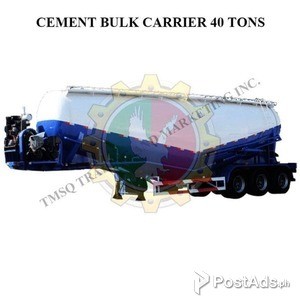 Brandnew Cement bulk carrier 50cbm tri axle for sale | PostAds PH