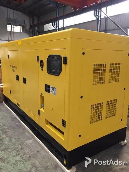 Silent type Generator  200 kw (250 kva)