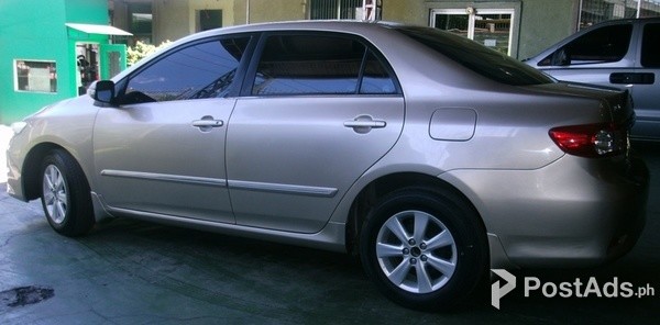 Toyota Altis for Rent & Shuttle Service