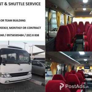 Hyundai Coaster for Rental! Book yours Now! | PostAds PH