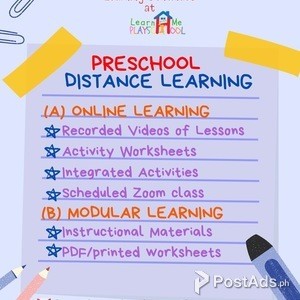 Online class for Toddlers and Preschoolers : Stay home and learn!!! | PostAds PH