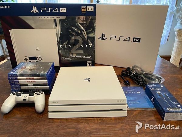 DISCOUNT !!! New Sony PS4 Pro With 2 Controllers and 25 Free Games