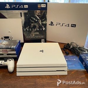 DISCOUNT !!! New Sony PS4 Pro With 2 Controllers and 25 Free Games | PostAds PH