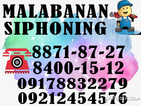 MBS/MALABANAN SIPHONING TANGAL BARA EXPERT MAGDALENA LAGUNA09178832279