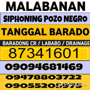 MALabanan Siphoning septic tank & tanggal barado expert | PostAds PH