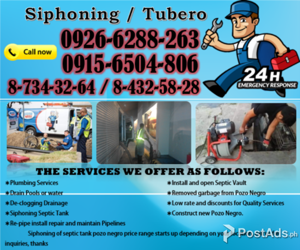 ENGR.DULAY MALABANAN POZO NEGRO SERVICES