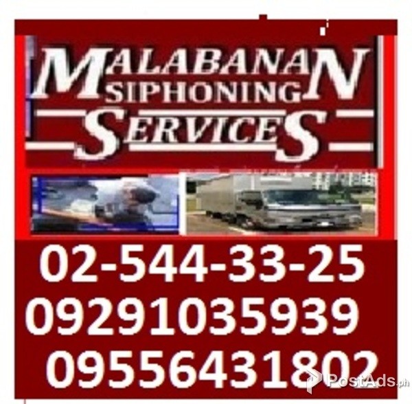 RAA Malabanan Quezon City Siphoning Services,5443325 09096704710
