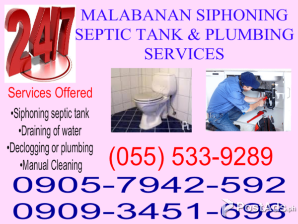 BINAN LAGUNA: 09093451698 MALABANAN SIPSIP POZO NEGRO SERVICES