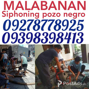 malabanan siphoning declogging 09398398413 | PostAds PH