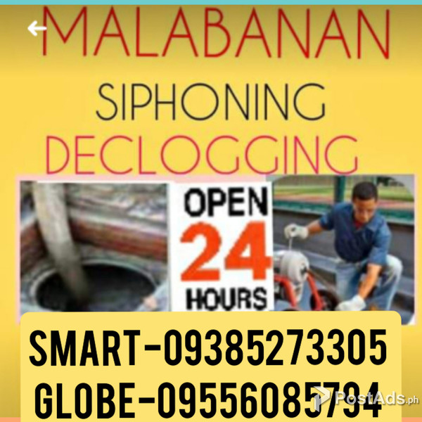 Malabanan declogging services 