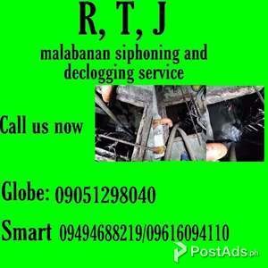 R T J malabanan siphoning and declogging services | PostAds PH