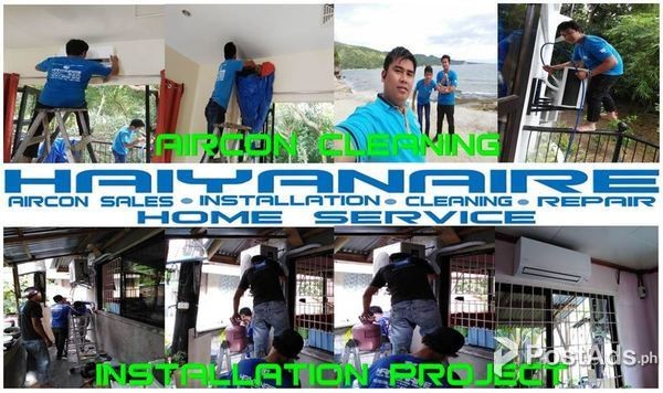 HAIYANAIRE Aircon Cleaning Services in Lapu-lapu City