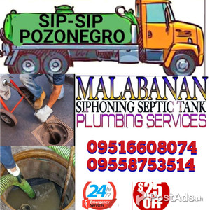 Sip sip pozo negro malabanan plumbing services | PostAds PH