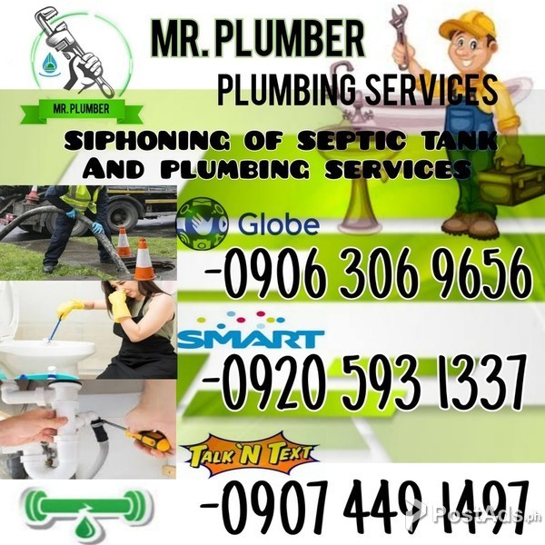 Malate Mr.Plumber Siphoning and Declogging Services