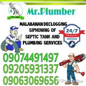 Caloocan Mr.Plumber Malabanan Siphoning and Declogging Services | PostAds PH
