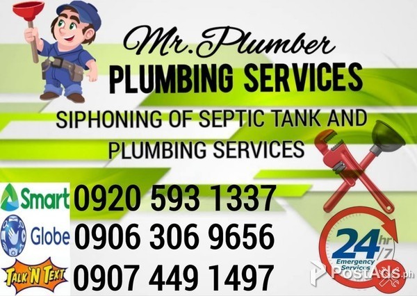 North Fairview Mr.Plumber Siphoning and Declogging Services