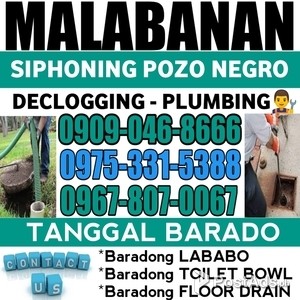 MALABANAN SIPHONING PLUMBING SERVICES TAGUIG CITY 09753315388 | PostAds PH