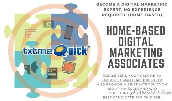 Home-based Digital Marketing Associate