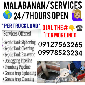 MALABANAN SIPSIP POZO NEGRO DECLOGGING | PostAds PH
