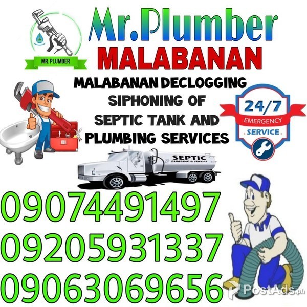 Paso de blas Mr.Plumber Malabanan Expert 09074491497