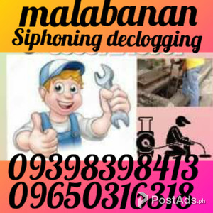 Yam malabanan siphoning declogging | PostAds PH